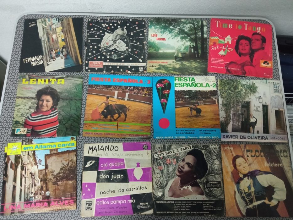 Lote de vários discos de Vinil