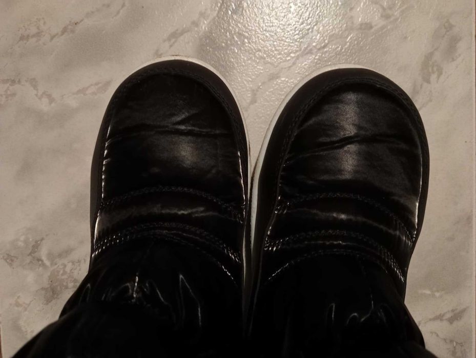 Buty śniegowce Sinsay roz. 38 czarne