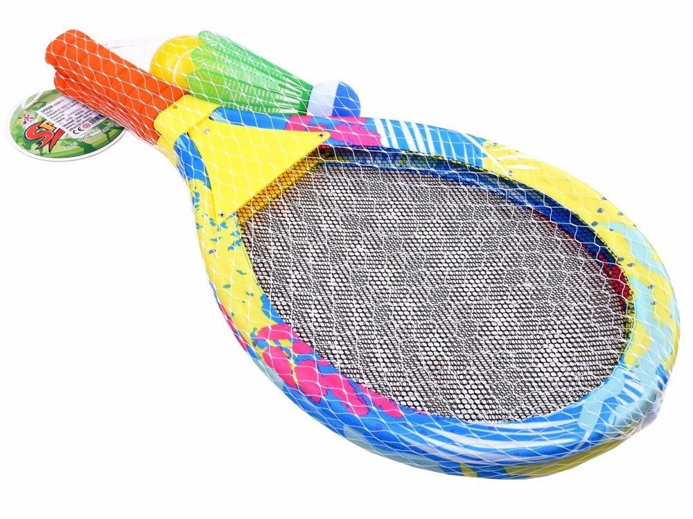 Rakietki Z Lotką I Piłką Plażowe Paletki Rakietki Badminton Lotka