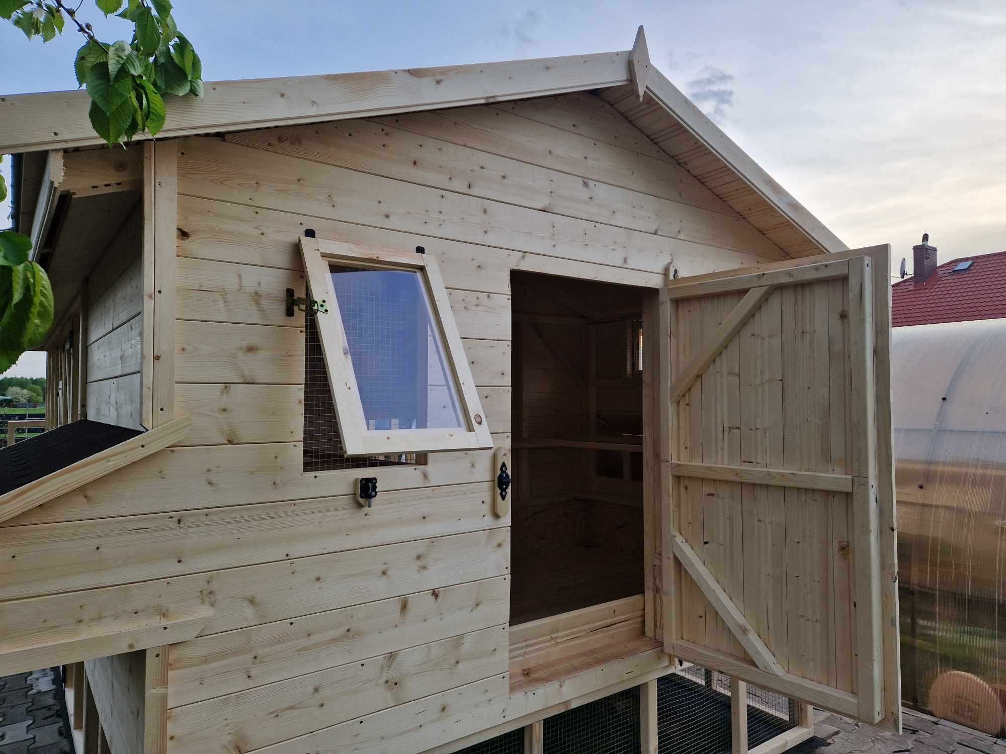Kurnik z woliera 5x2