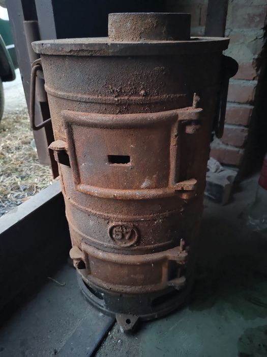 Буржуйка, піч чавунна, ПОВ-57, пічка в гараж