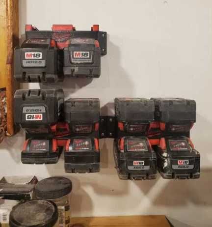 Milwaukee M18 uchwyt na 4 baterie