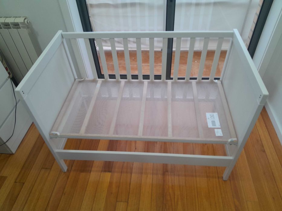 Cama de grades lacado