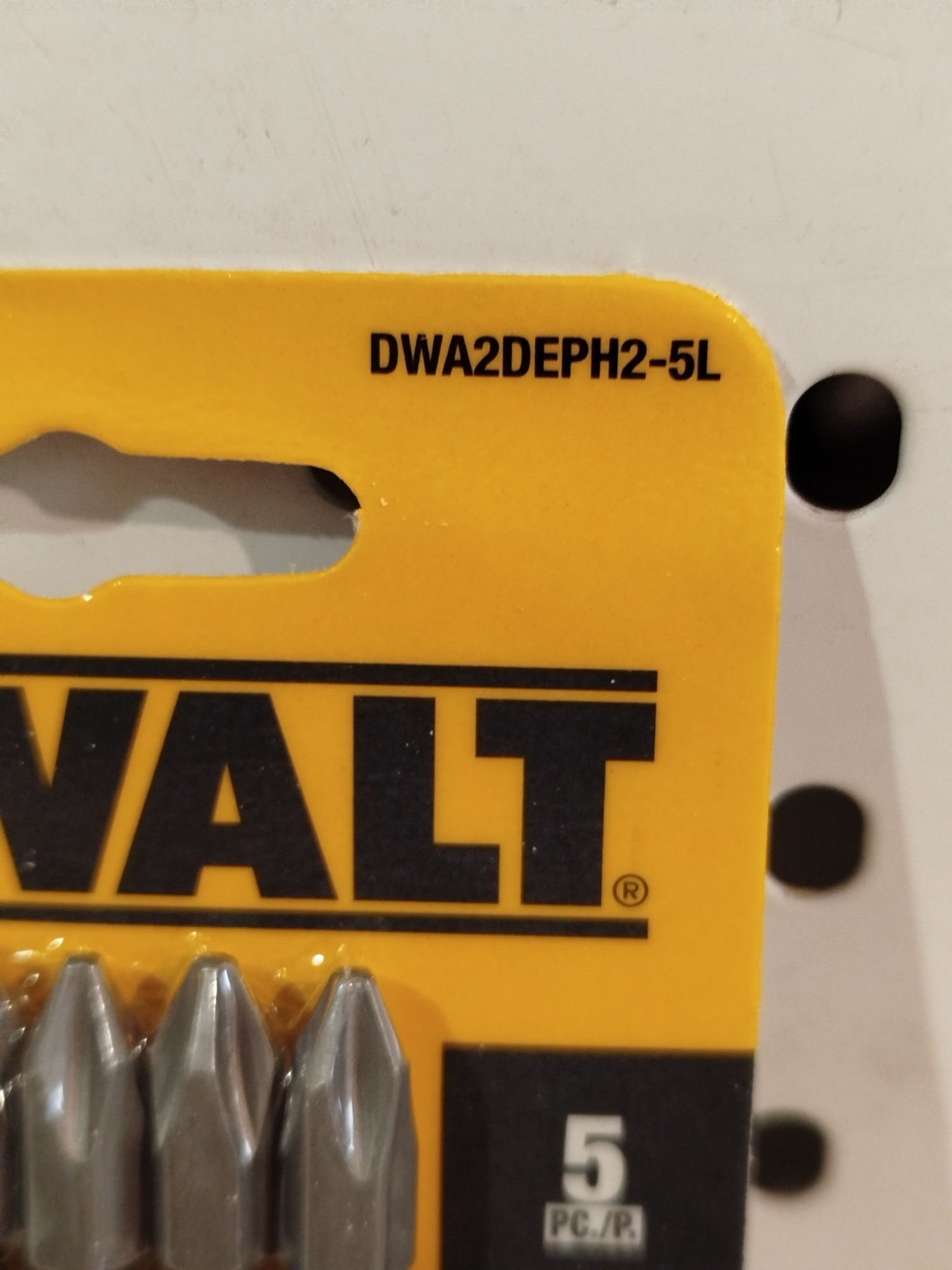 DeWalt DWA2DEPH2-5L набiр ударних біт PH2 Оригінал США