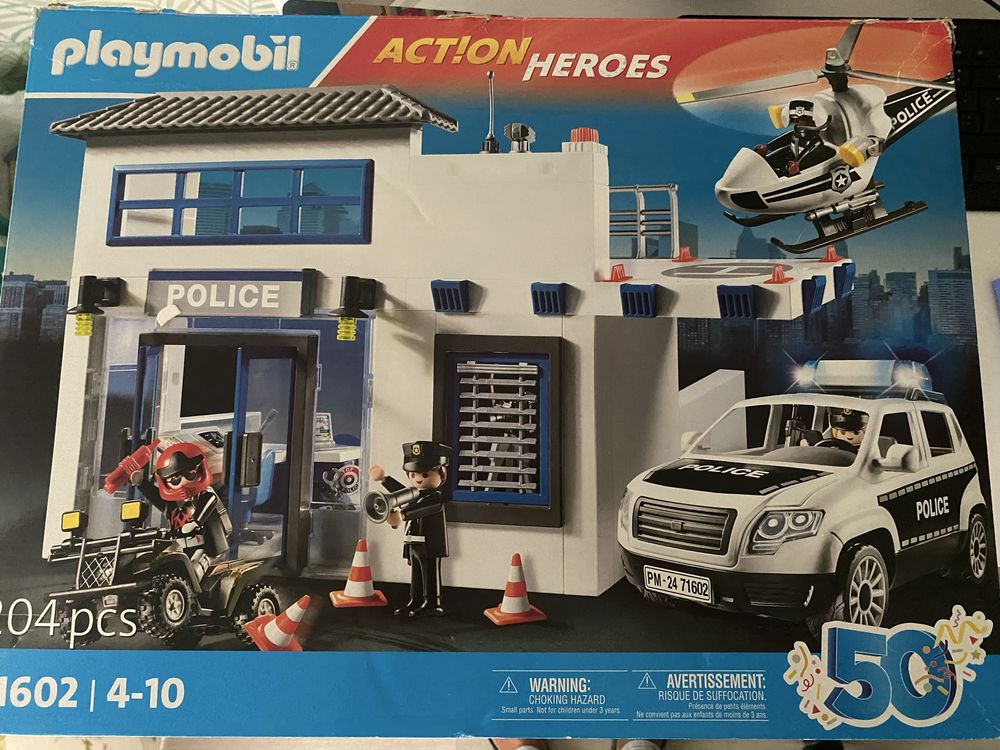Playmobil - Conjunto Mega Rescue de Policia