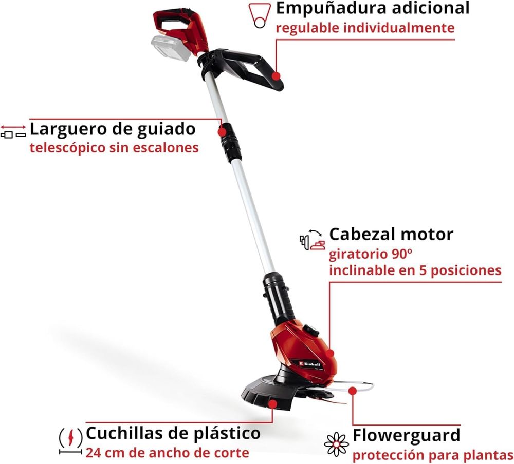 Einhell Aparador de bordo sem fios - GE-CT 18 Li Solo