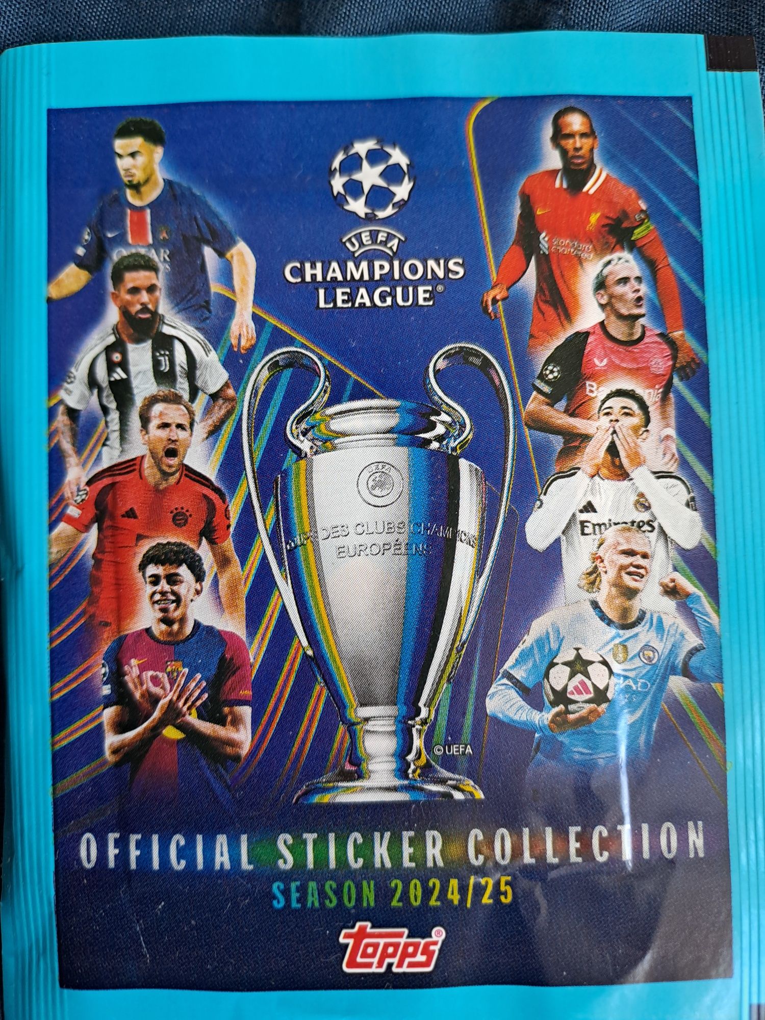 Karty champions league minecraft komplet