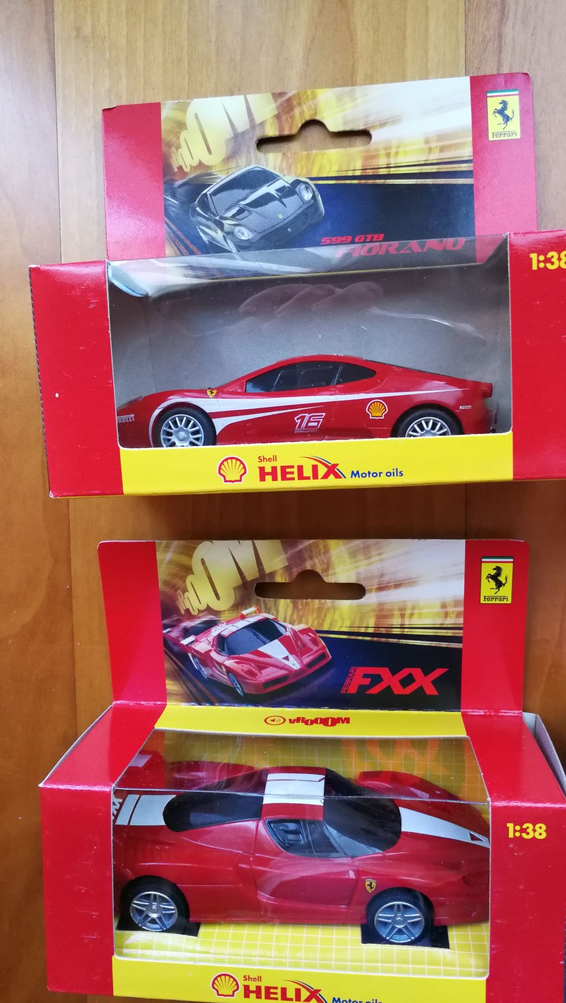 Coleção Ferrari Shell 1:38 Estado Impecável