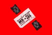 PhotoFast MS Pro duo Sony adapter переходник на 2 карты microSD