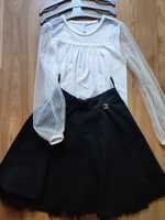 Одяг для школярки ( блуза, спідниця) шкільна форма
