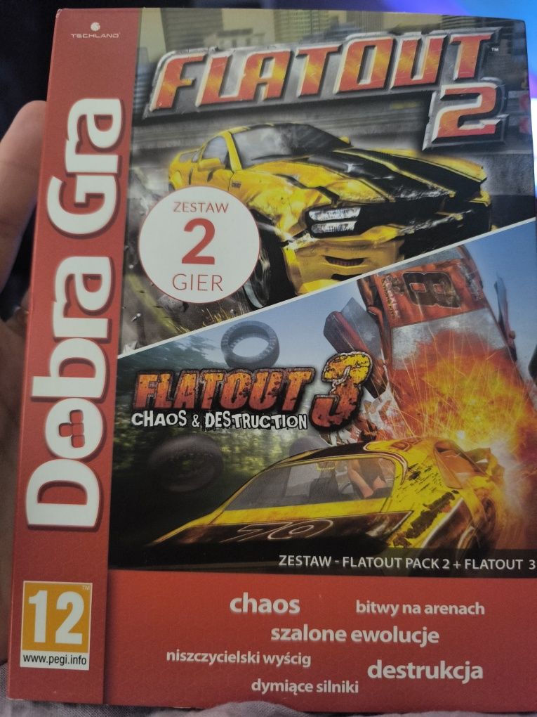 Gry Flatout 2 i 3 zestaw