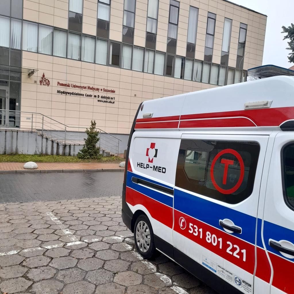 Transport chorych, sanitarny, medyczny ambulansem Gorzów Wielkopolski