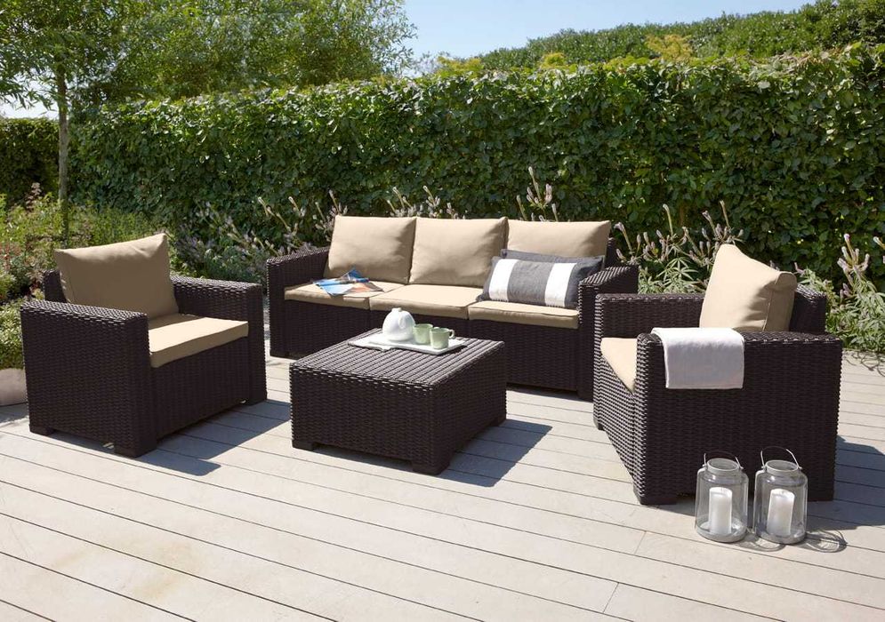 Комплект садовой пластиковой мебели Allibert California Keter