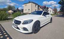 Mercedes-Benz Klasa C 300d Coupe | AMG Line | Full opcja | 2020 | Polska |ACC
