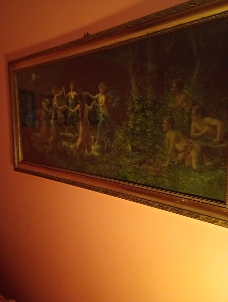 Obraz Hans Zatzka taniec nimf