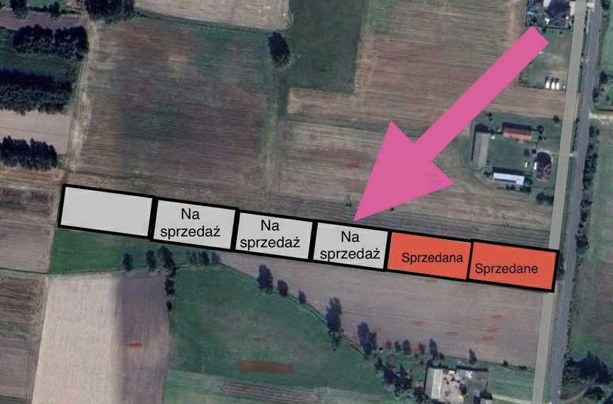 Sprzedam działkę budowlaną - Kolonia Góra Bałdrzychowska