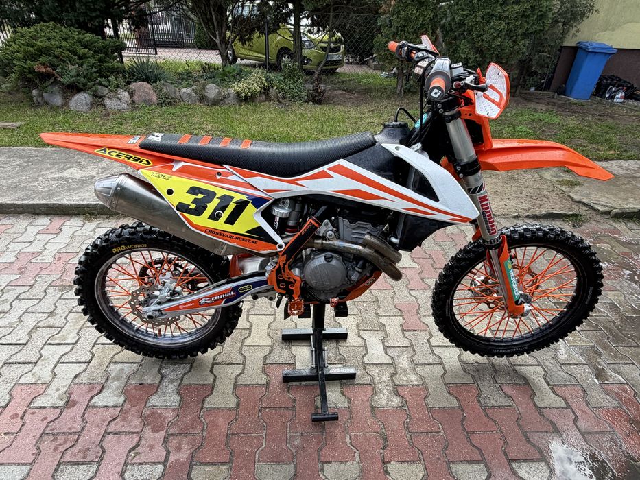 Ktm sxf 350 po remoncie AKRAPOVIC (excf,kxf,fc,yzf )