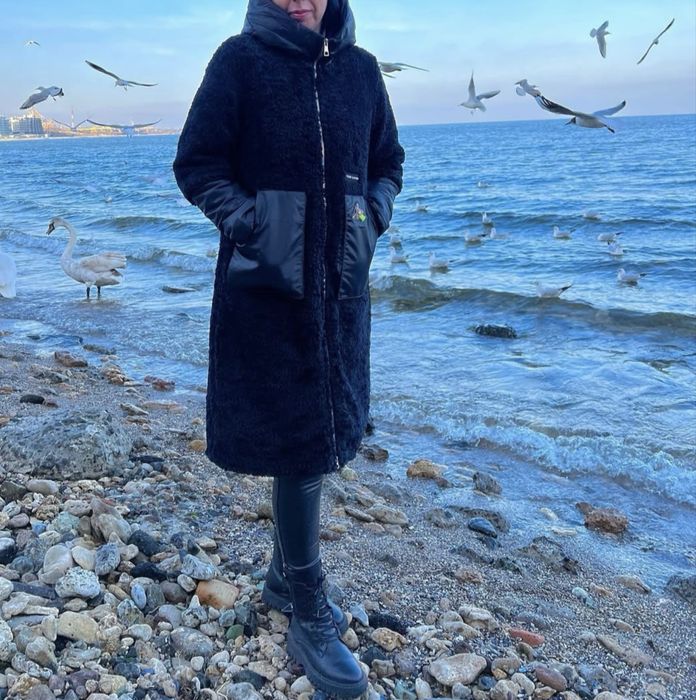 зимнее женское пальто