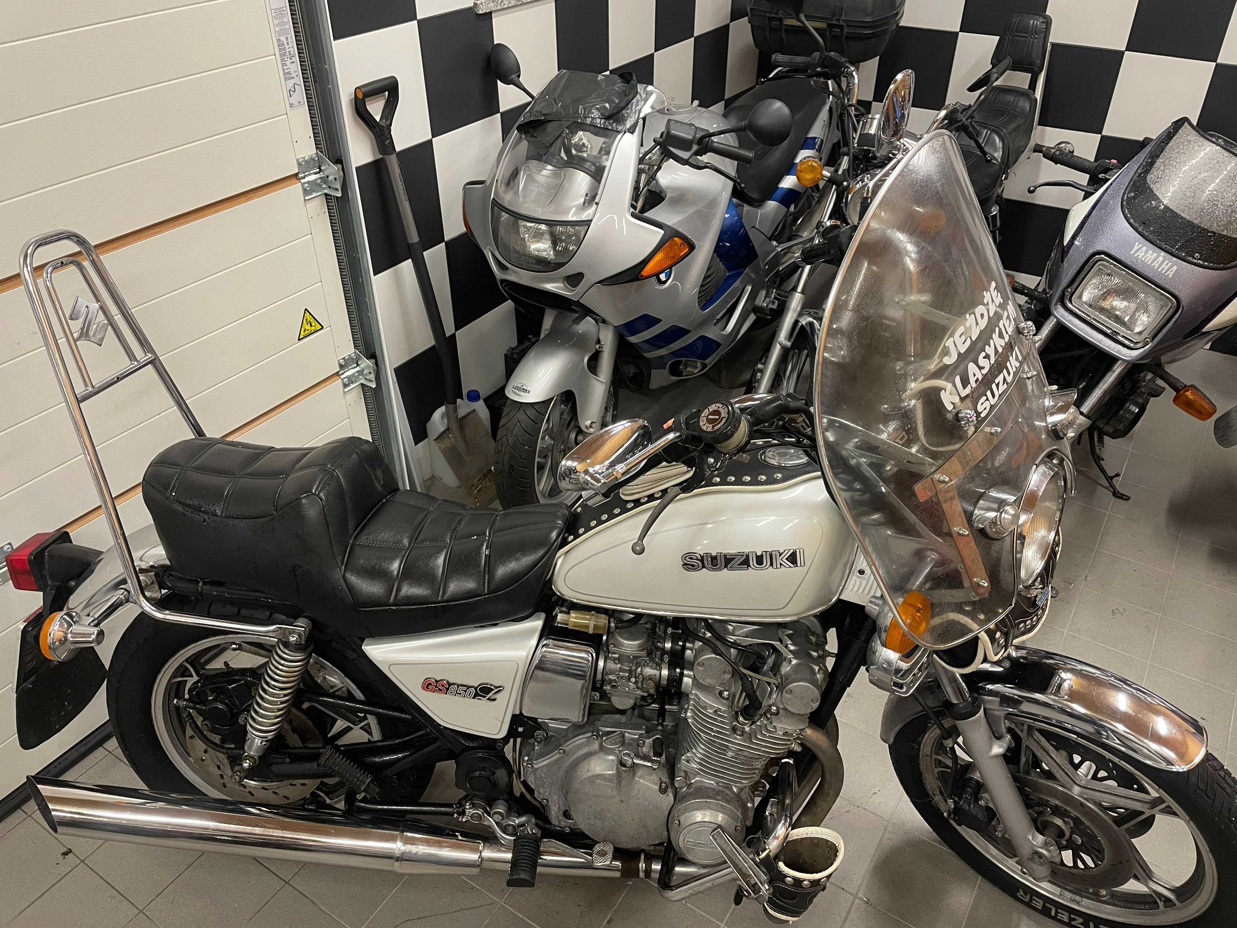 Suzuki GS 850 L jedyny w Polsce biały kruk