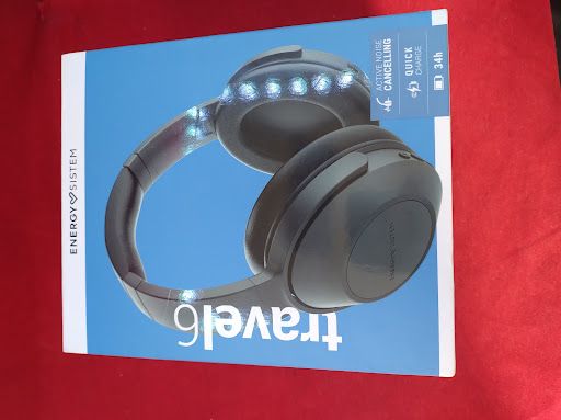 słuchawki bezprzewodowe nauszne energy sistem 1 bluetooth anc czarne