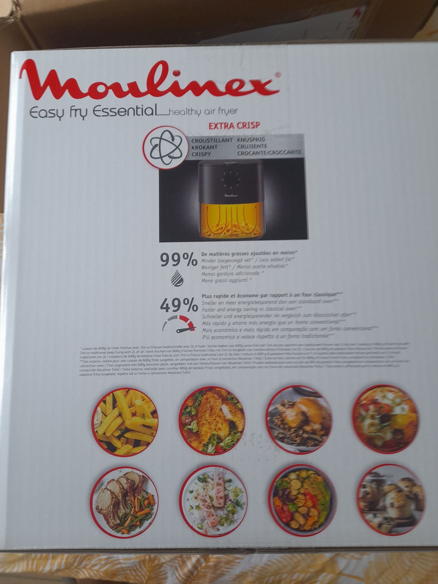 Air Fryer Moulinex 3.5L novo na caixa