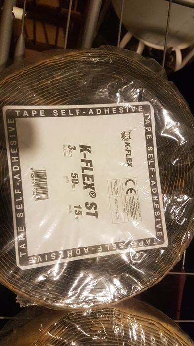 Taśma izolacyjna kauczukowa do otulin 50x3mmx15m