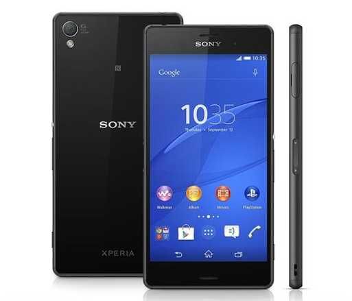 Смартфон Sony Xperia Z3 D6603 Black IPS 5.2" 4ядра 3/16GB 20.7мп3100Ач