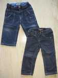 Jeansy Name it 86-92 cena 2 pary