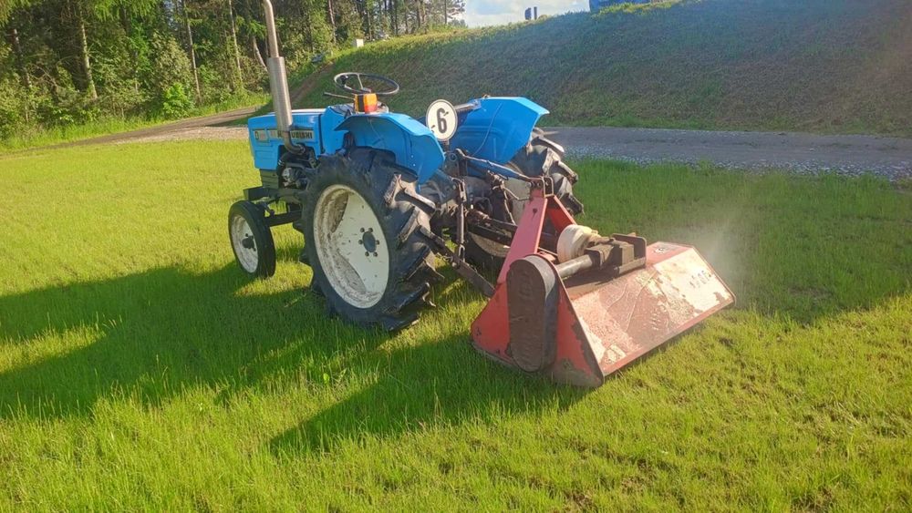 Mitshubishi 2300D w komplecie kosiarka bijakowa, pług, glebogryzarka!