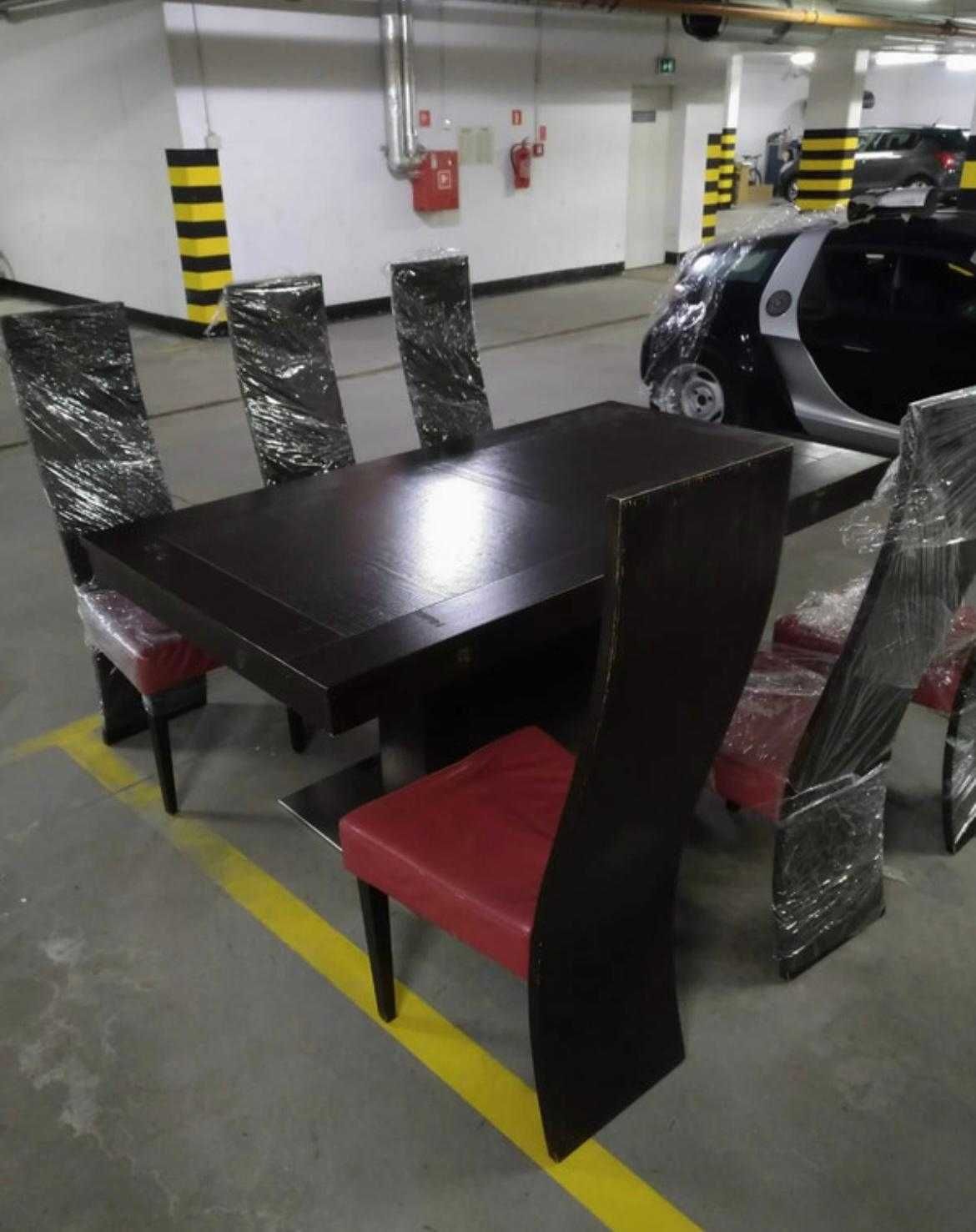 Stół krzesła komplet firmy "Prestige"