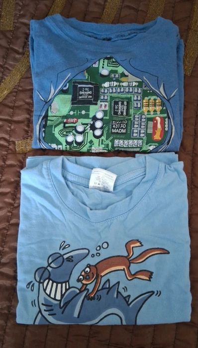 Lote 2 peças menino 3/4 anos