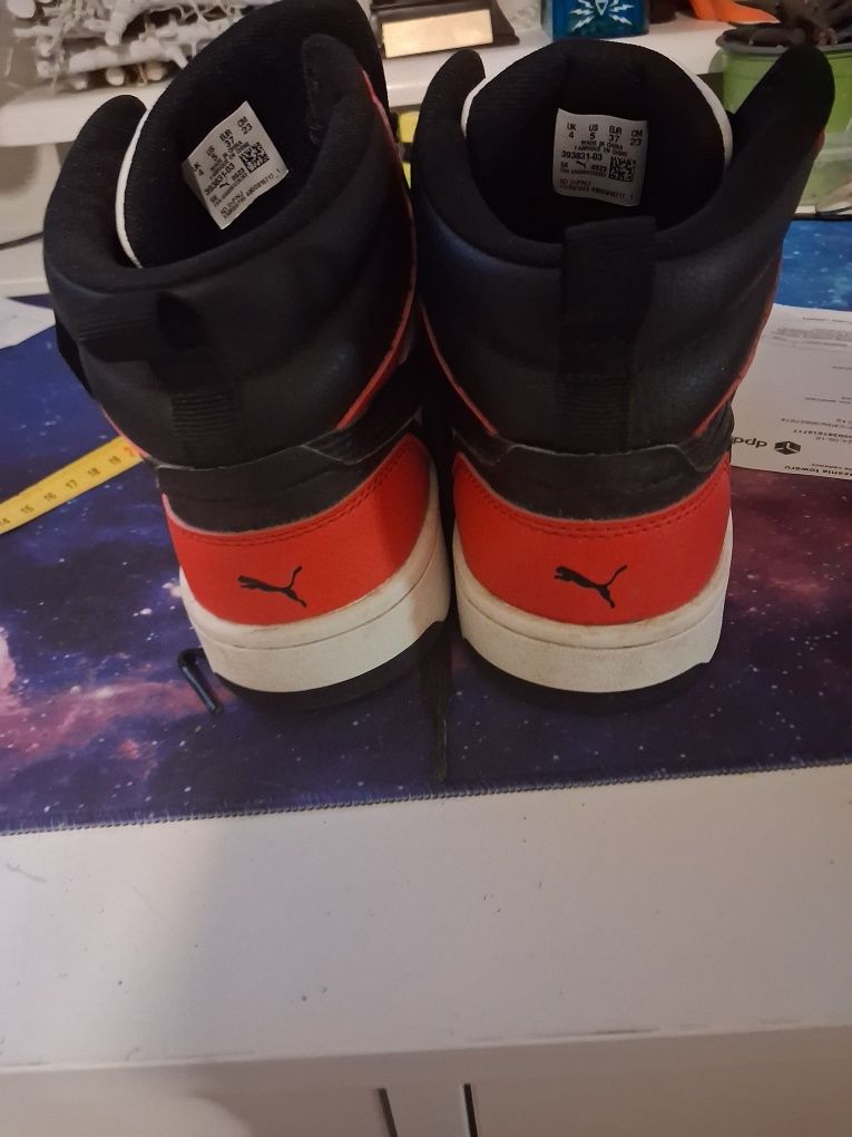 Adidasy za kostkę Pumy 37 chłopięce