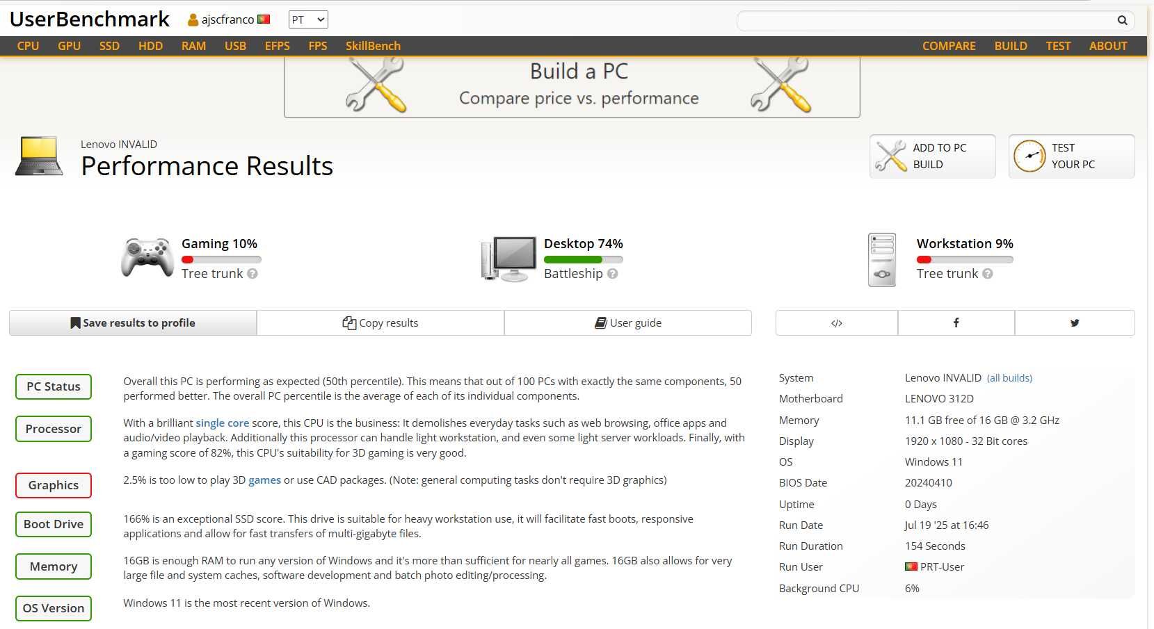 Lenovo ThinkCentre M720q i5-8500T W11Pro 8 Gb RAM SSD 256 Gb wifi