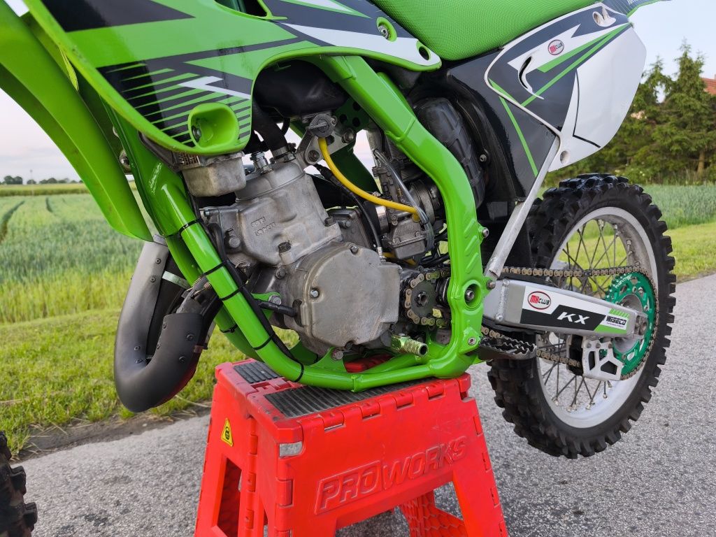 Kawasaki Kx 125 Nicasil fmf 0.9mh po serwisie gotowy do sezonu  K4