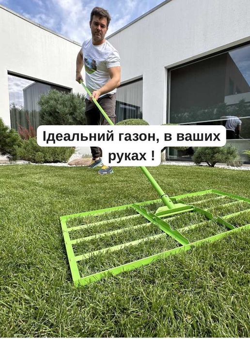 Різні розміри ! Граблі для Газону, Планувальник для Землі, Трави !