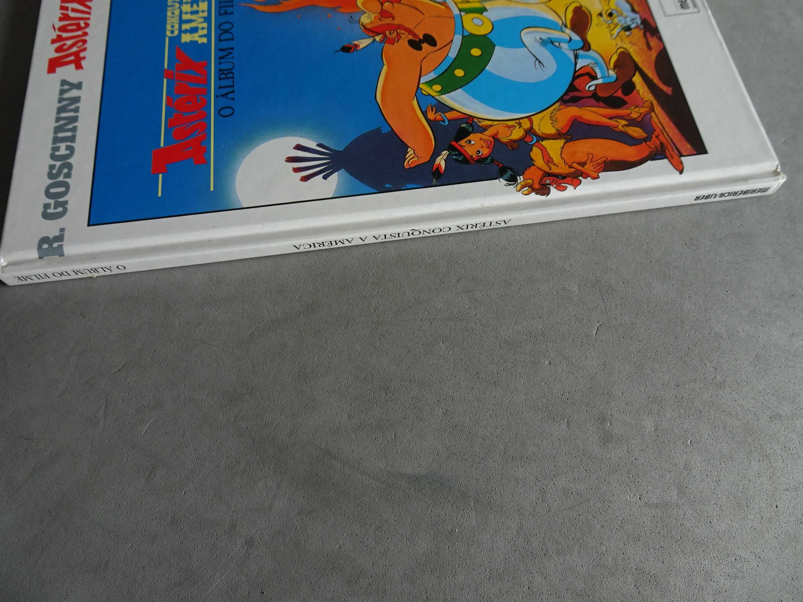 Livro Meribérica - Astérix - conquista américa (capa dura)