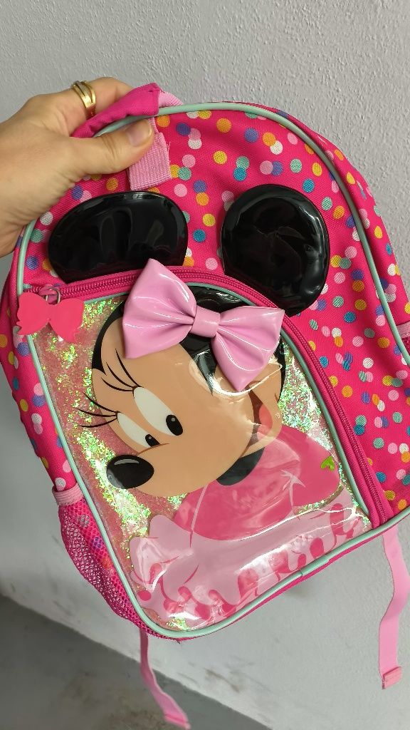 Mochila minnie como nova