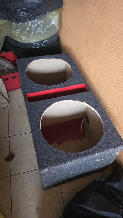 Skrzynia basowa 2 glosniki 38cm