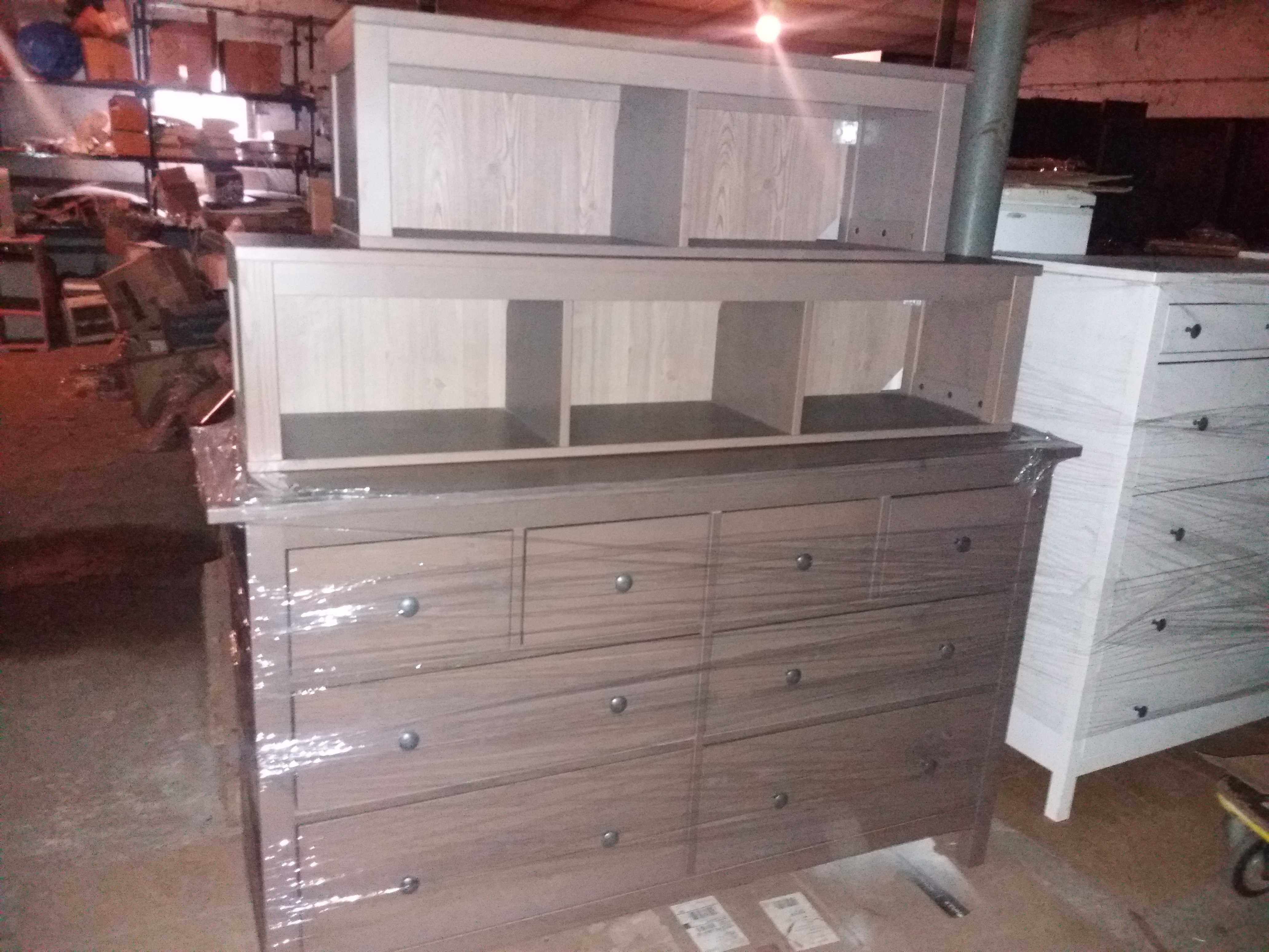 IKEA Hemnes-3 szafka wisząca, np. nad szafke RTV -dostawa gratis