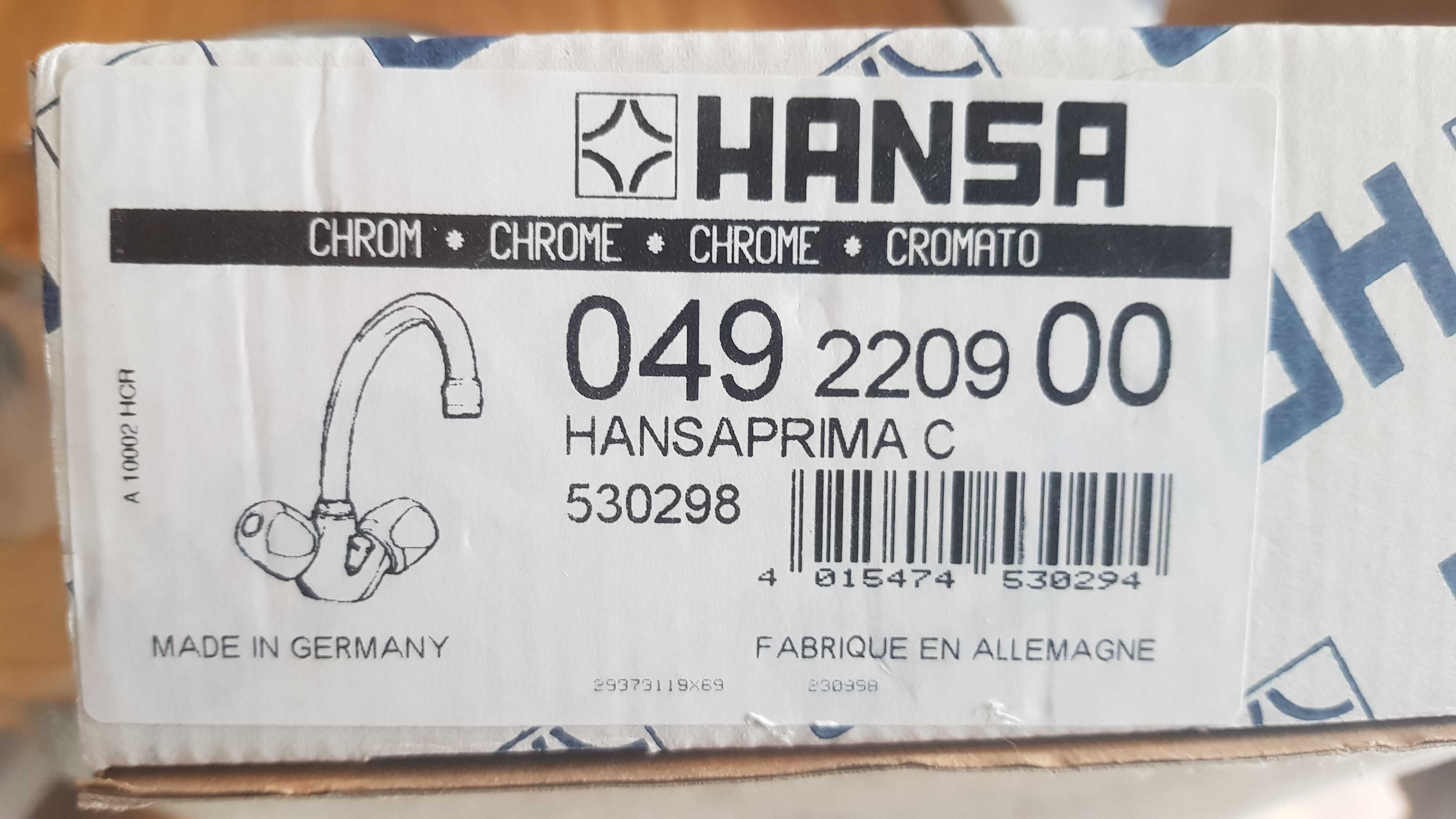 Bateria łazienkowa Hansa Prima C