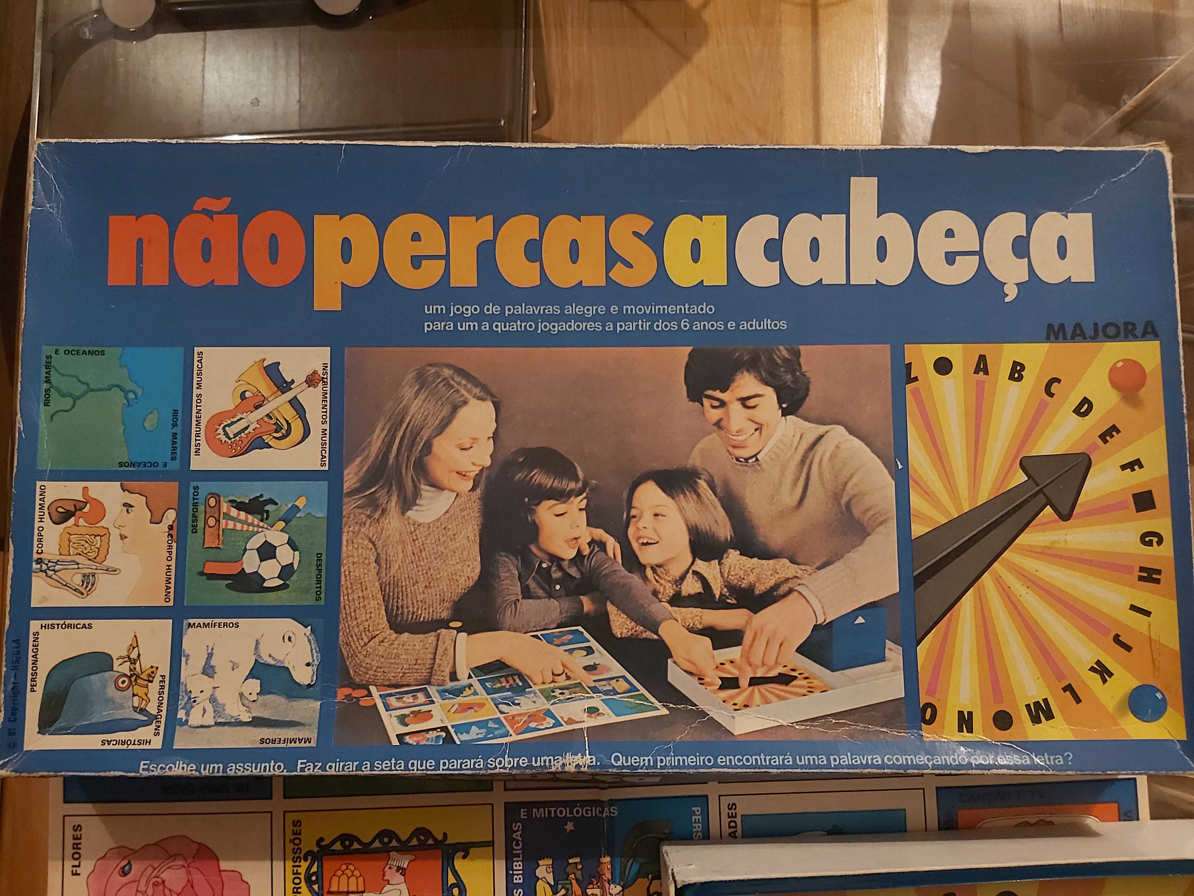 Jogo - Não Percas a Cabeça