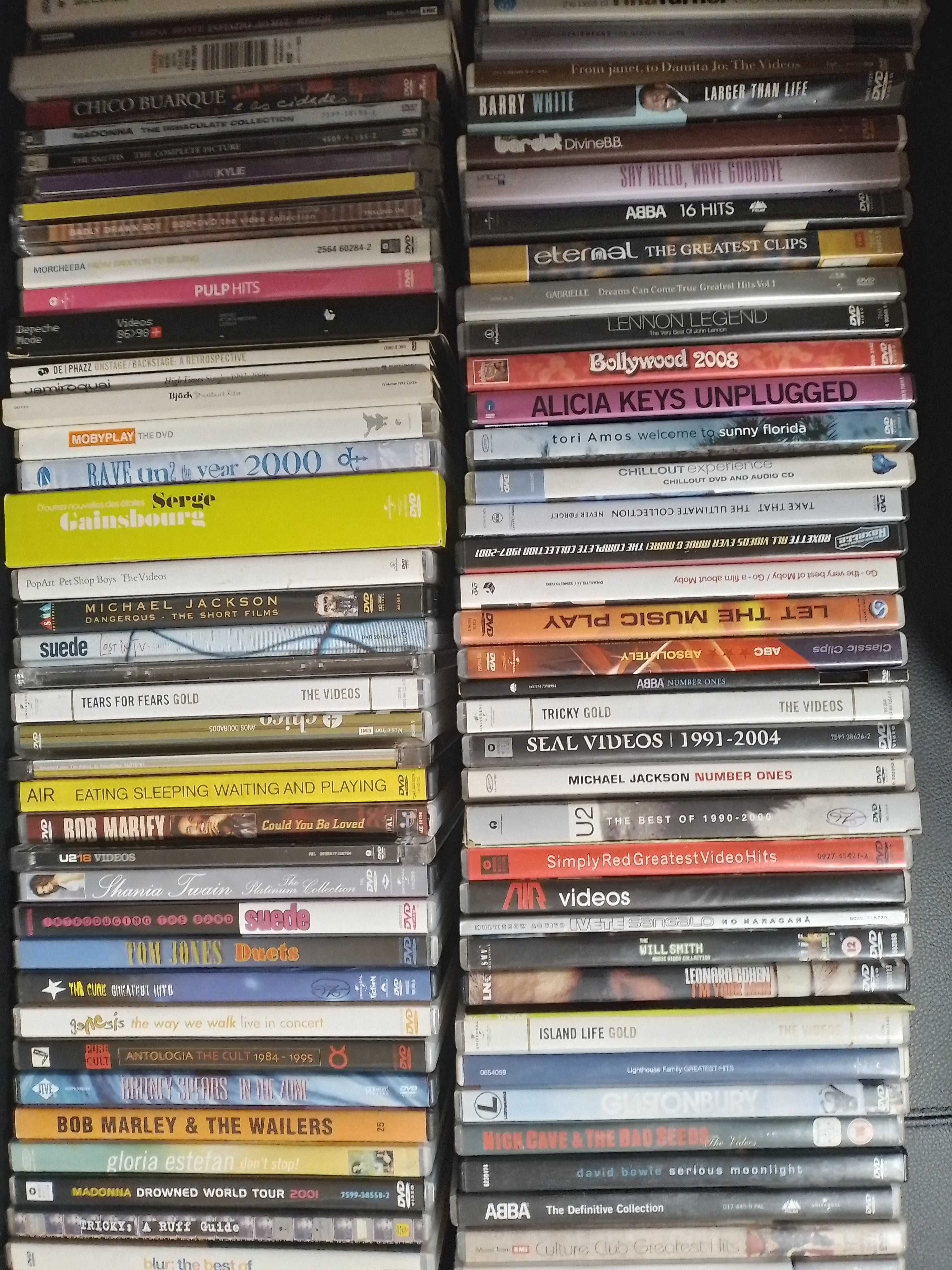 100 DVDs musicais