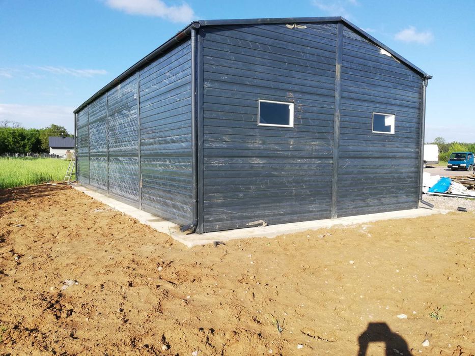 Garaż Domek 4x5 z Oknem w Cenie Grafit PROMOCJA