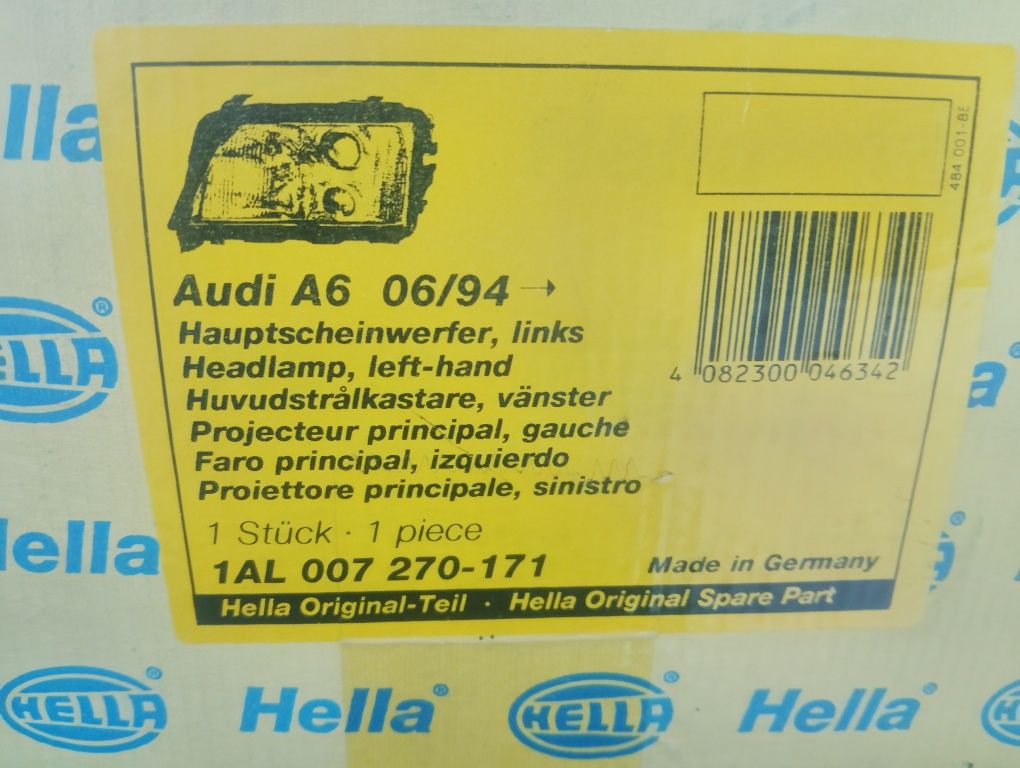 Audi A6 farol esquerdo