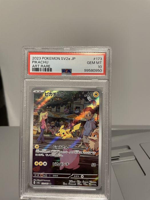 Pikachu sv2a PSA 10
