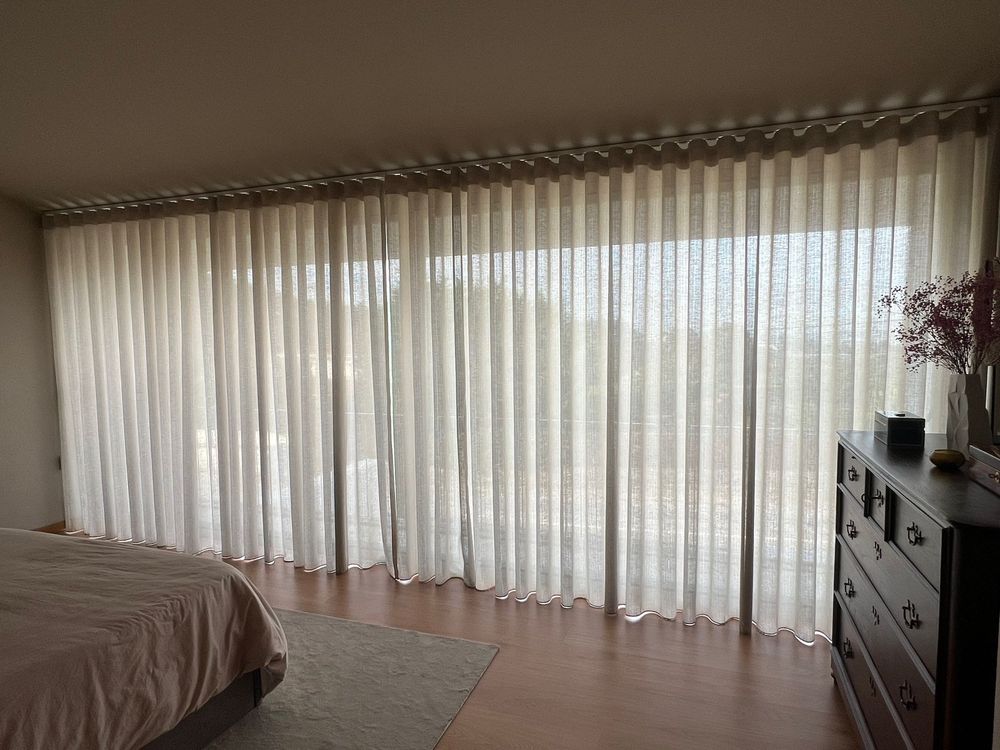 Cortinas como novas