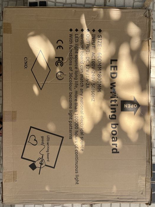 Quadro Led de Publicidade