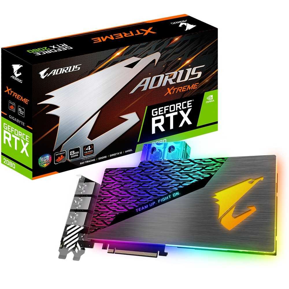 Видеокарта AORUS GeForce RTX™ 2080 XTREME Waterforce WB 8G