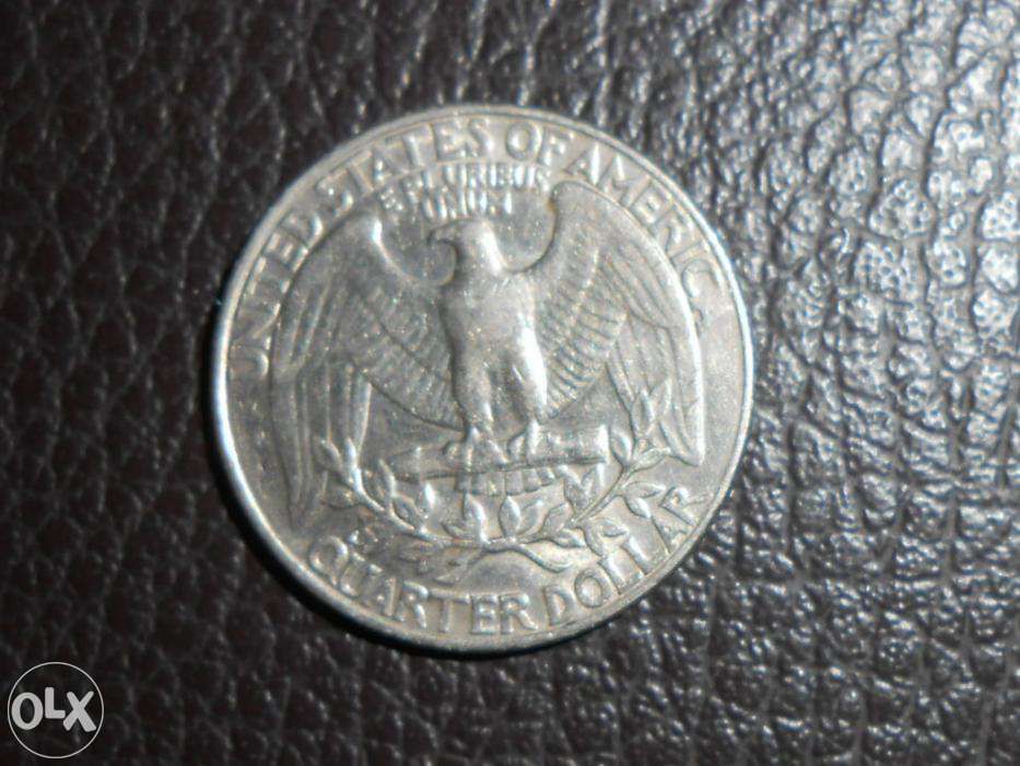 Продам Монету США Liberty 1990 Quarter dollar. перевёртыш