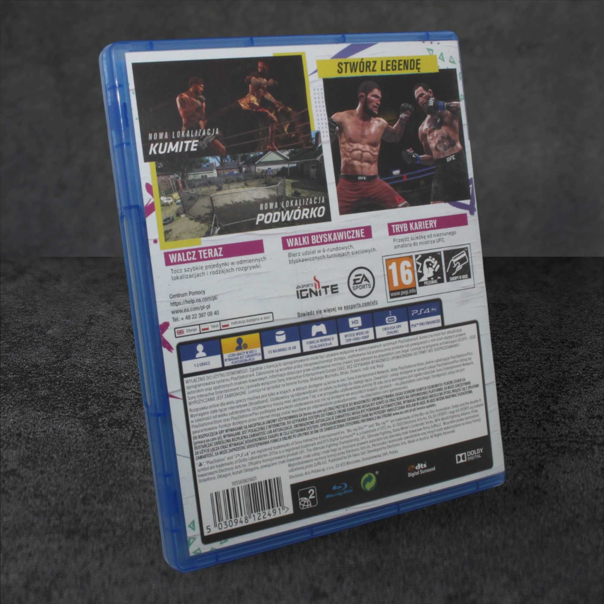 PL 5/5 UFC 4 ps4 GameBAZA